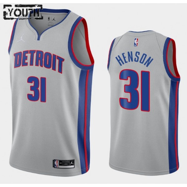 Detroit Pistons Trikot John Henson 31 2020-2021 Jordan Brand Statement Edition Swingman - Kinder